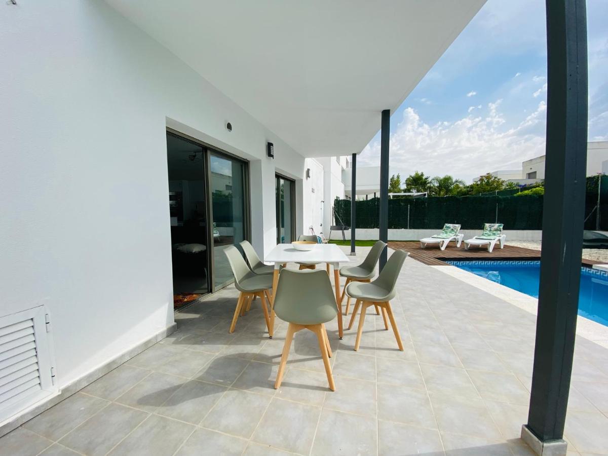 Casa Coco Stylisches Beachhouse Mit Pool & Sundeck Els Poblets Denia エクステリア 写真