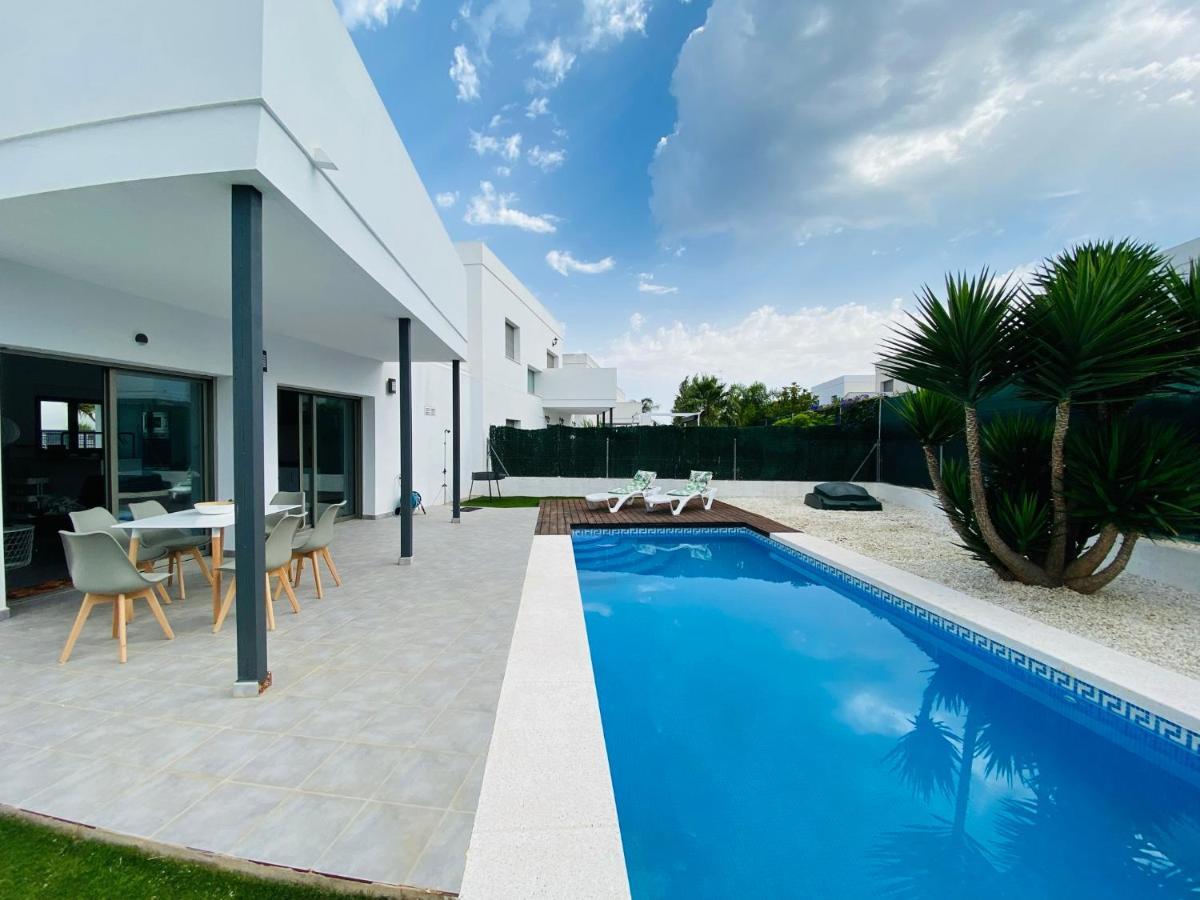 Casa Coco Stylisches Beachhouse Mit Pool & Sundeck Els Poblets Denia エクステリア 写真