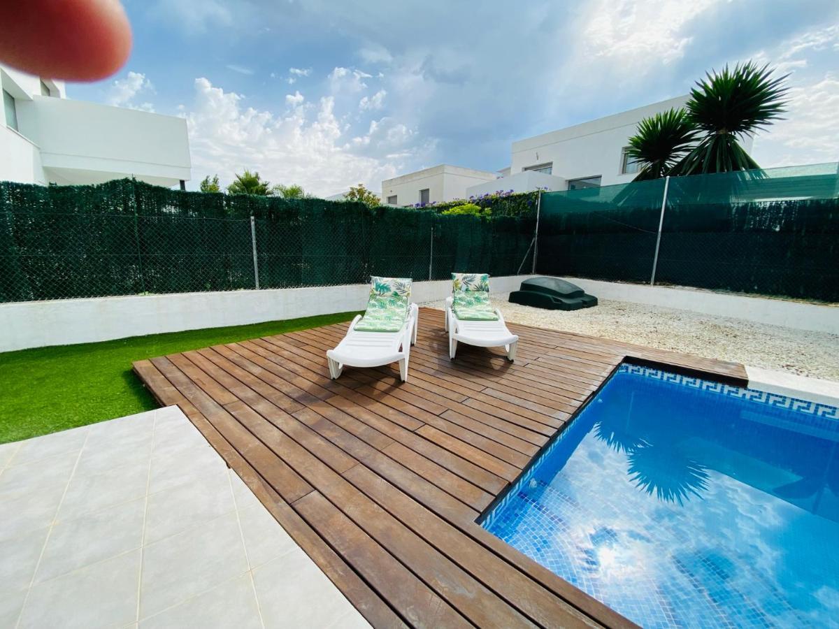 Casa Coco Stylisches Beachhouse Mit Pool & Sundeck Els Poblets Denia エクステリア 写真