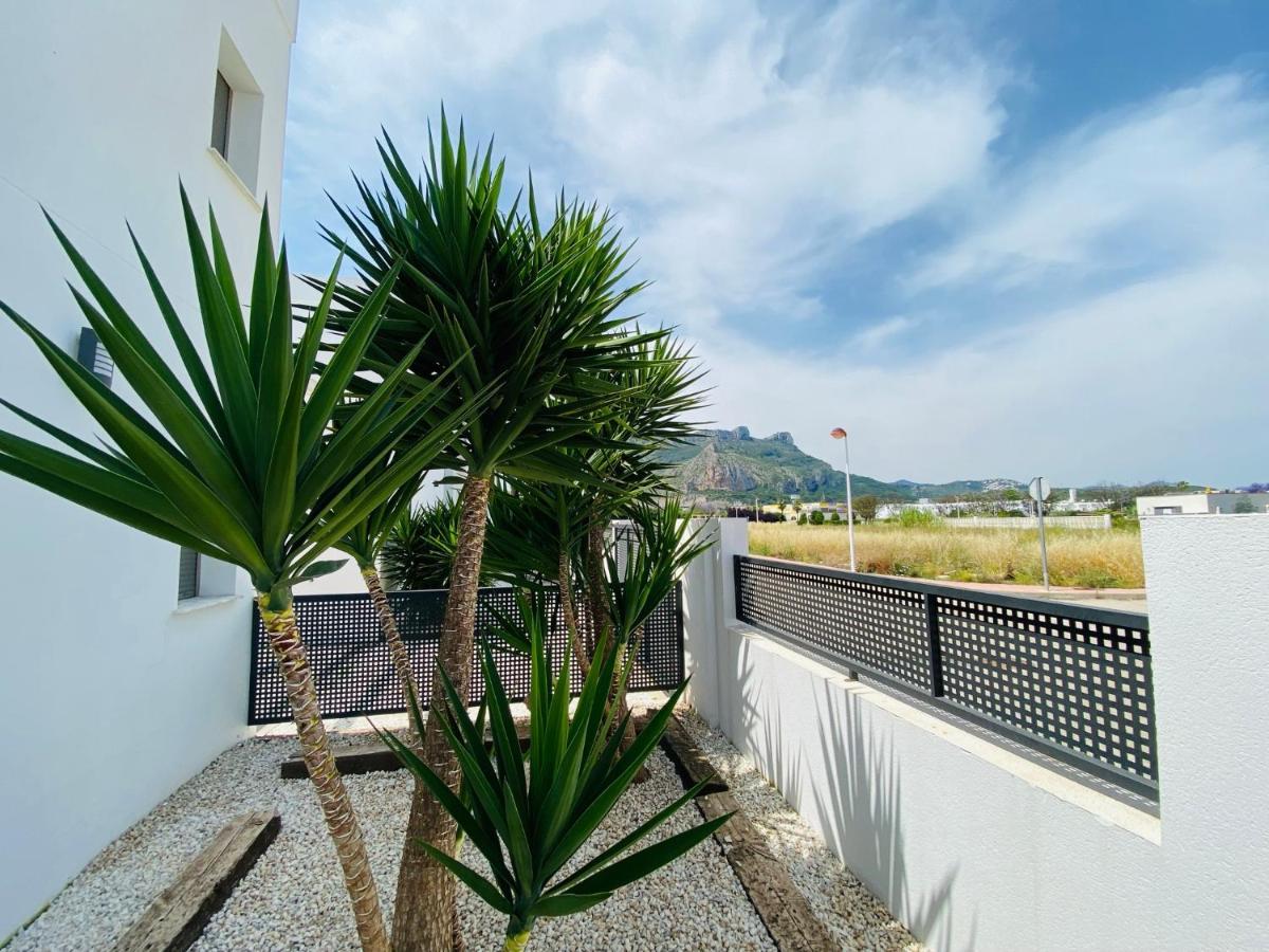 Casa Coco Stylisches Beachhouse Mit Pool & Sundeck Els Poblets Denia エクステリア 写真