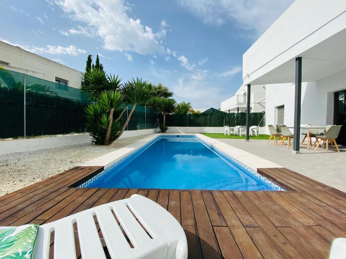 Casa Coco Stylisches Beachhouse Mit Pool & Sundeck Els Poblets Denia エクステリア 写真