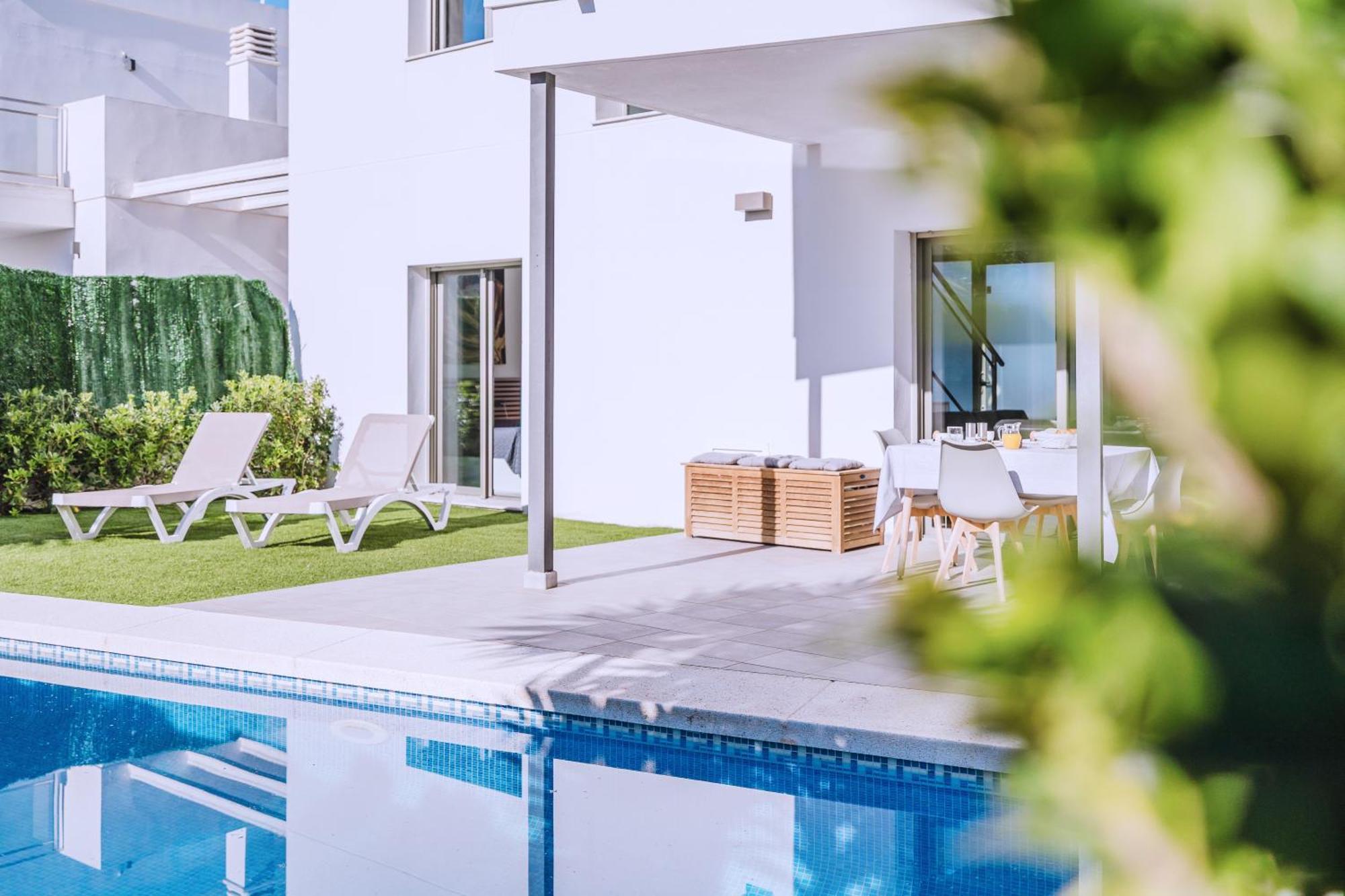 Casa Coco Stylisches Beachhouse Mit Pool & Sundeck Els Poblets Denia エクステリア 写真