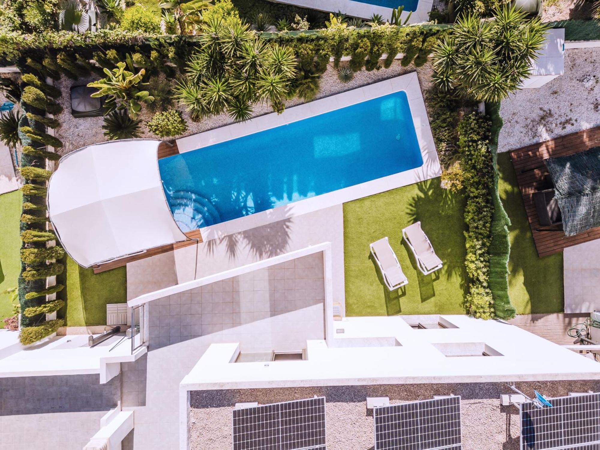 Casa Coco Stylisches Beachhouse Mit Pool & Sundeck Els Poblets Denia エクステリア 写真