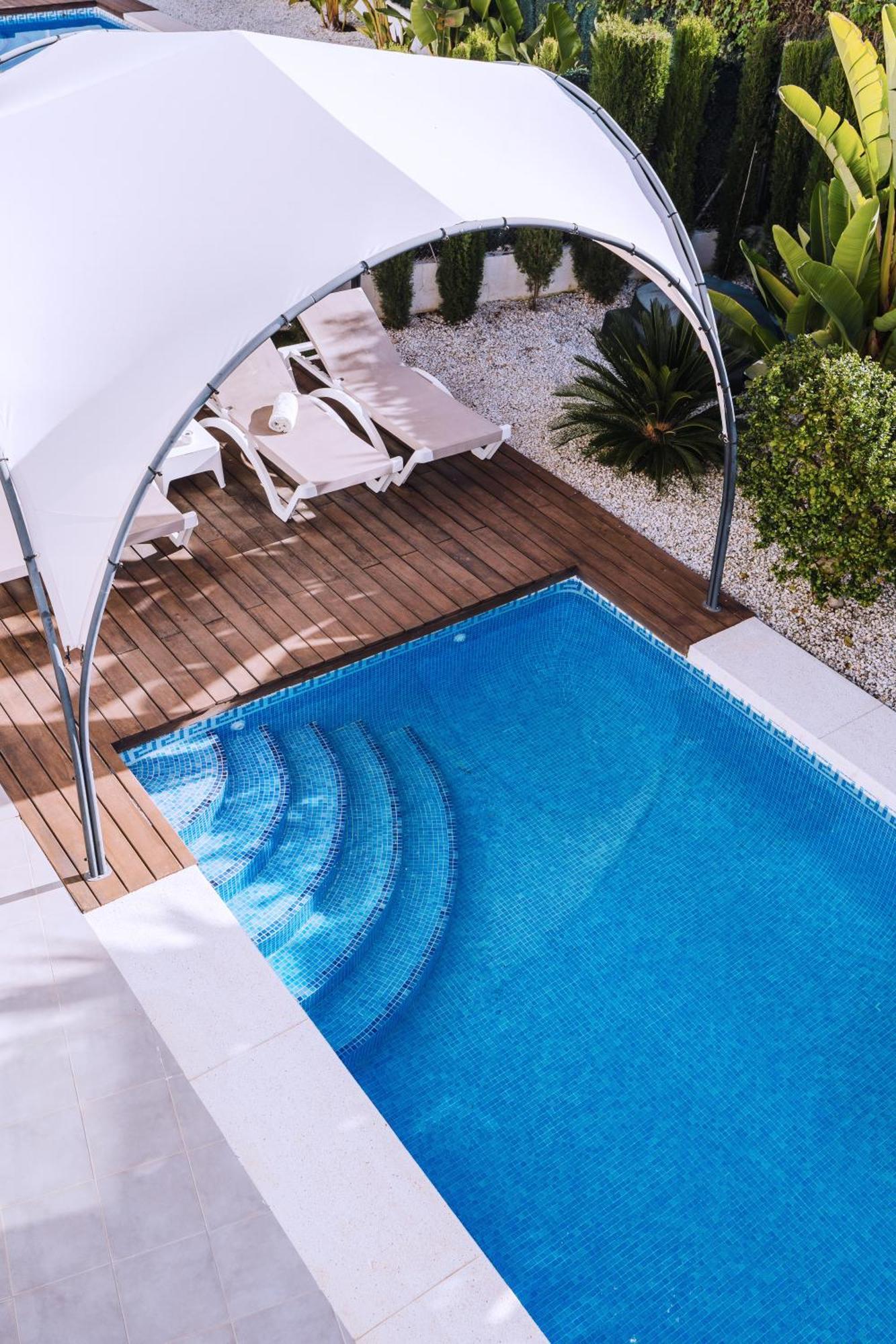 Casa Coco Stylisches Beachhouse Mit Pool & Sundeck Els Poblets Denia エクステリア 写真