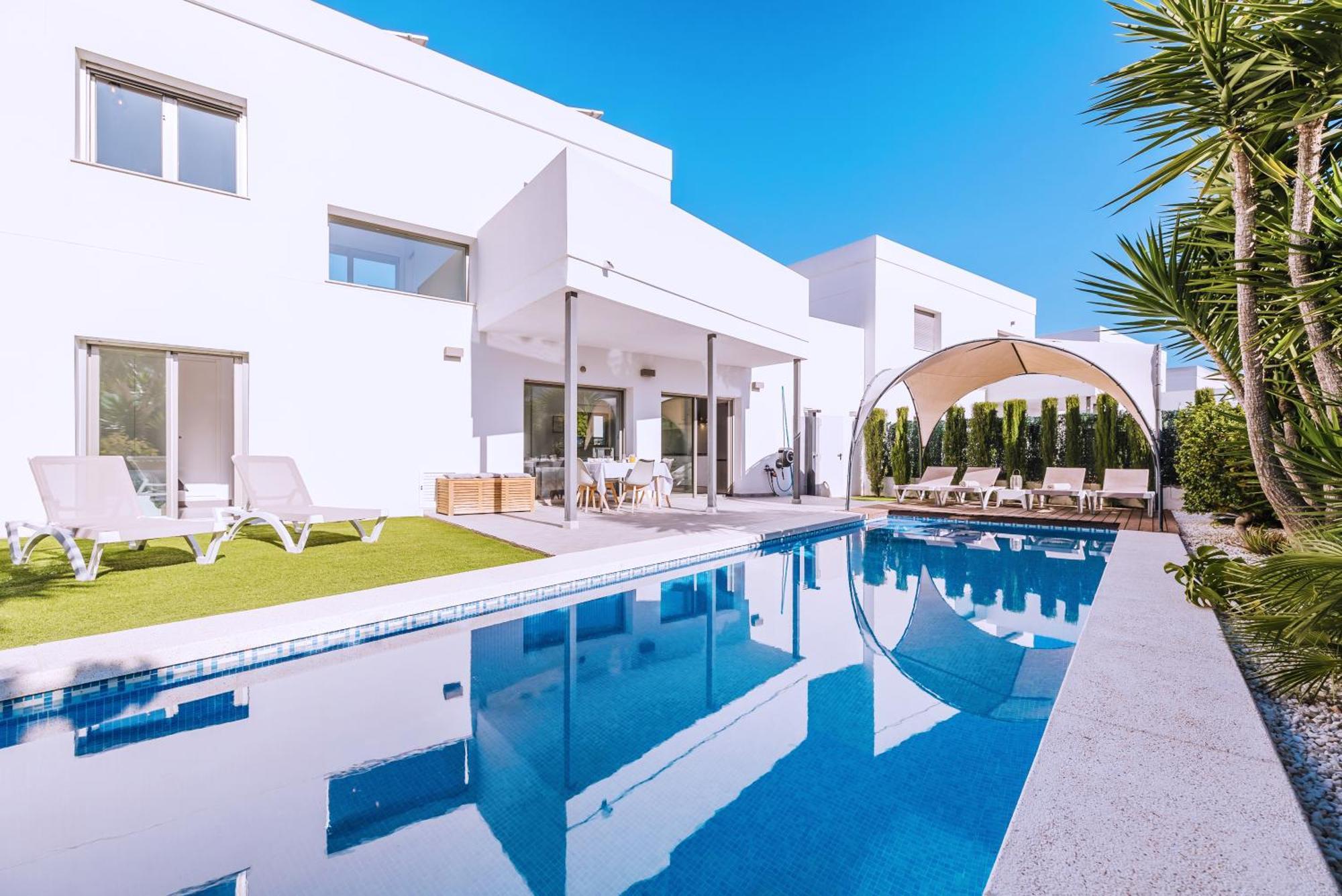 Casa Coco Stylisches Beachhouse Mit Pool & Sundeck Els Poblets Denia エクステリア 写真