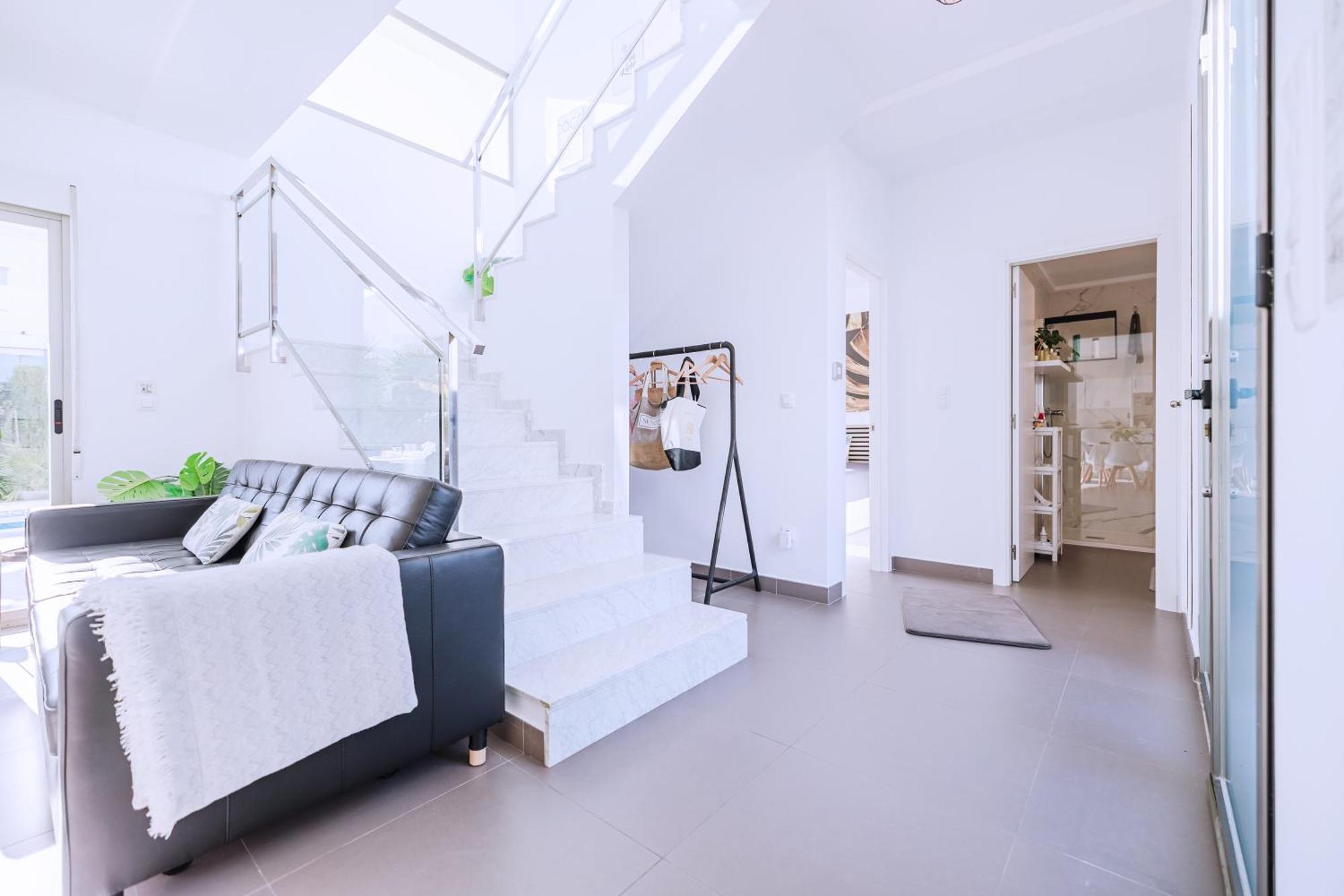 Casa Coco Stylisches Beachhouse Mit Pool & Sundeck Els Poblets Denia エクステリア 写真